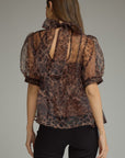 Jungle Queen Puff Sleeve Top