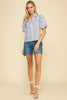 Cherry Check Top