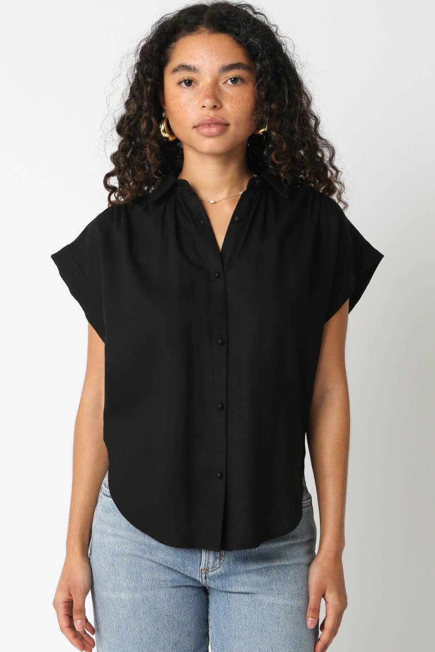Santana Bridge Button Down Top