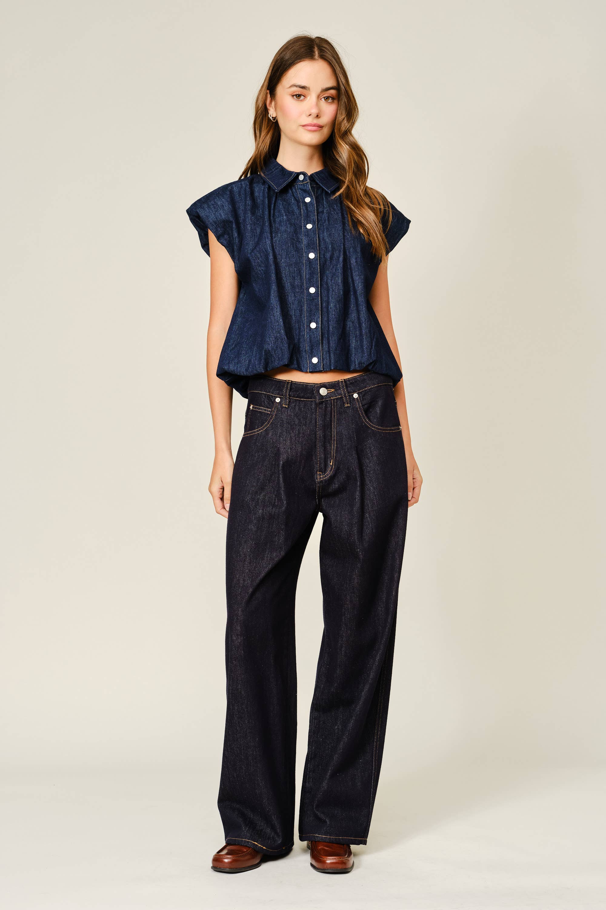Twilight Denim Top