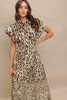 Sudden Roar Midi Dress