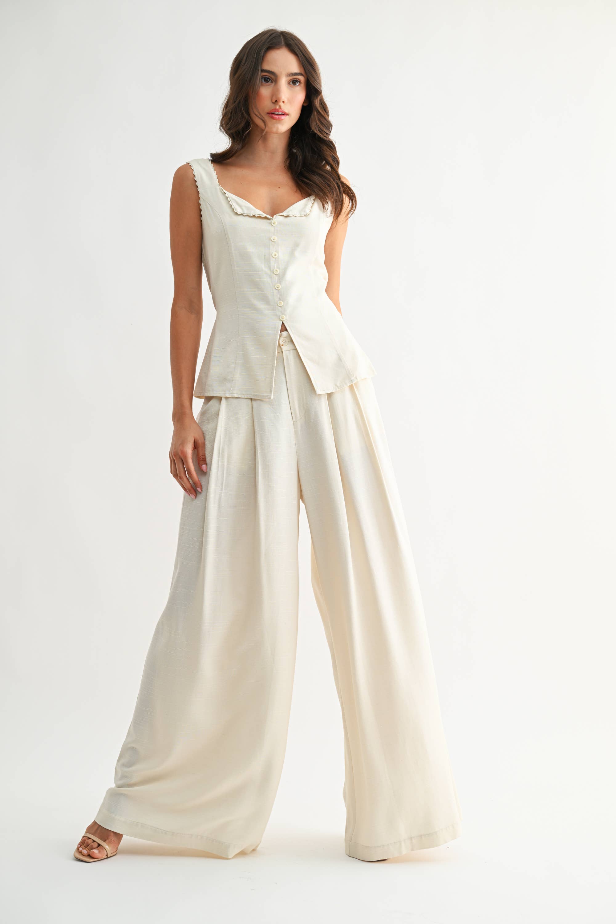 Madison Wide Leg Trousers