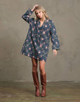 Country Fields Floral Mini Dress