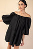 Picture This Off The Shoulder Mini Dress