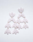 Cecilia Dangle Earrings-Ivory
