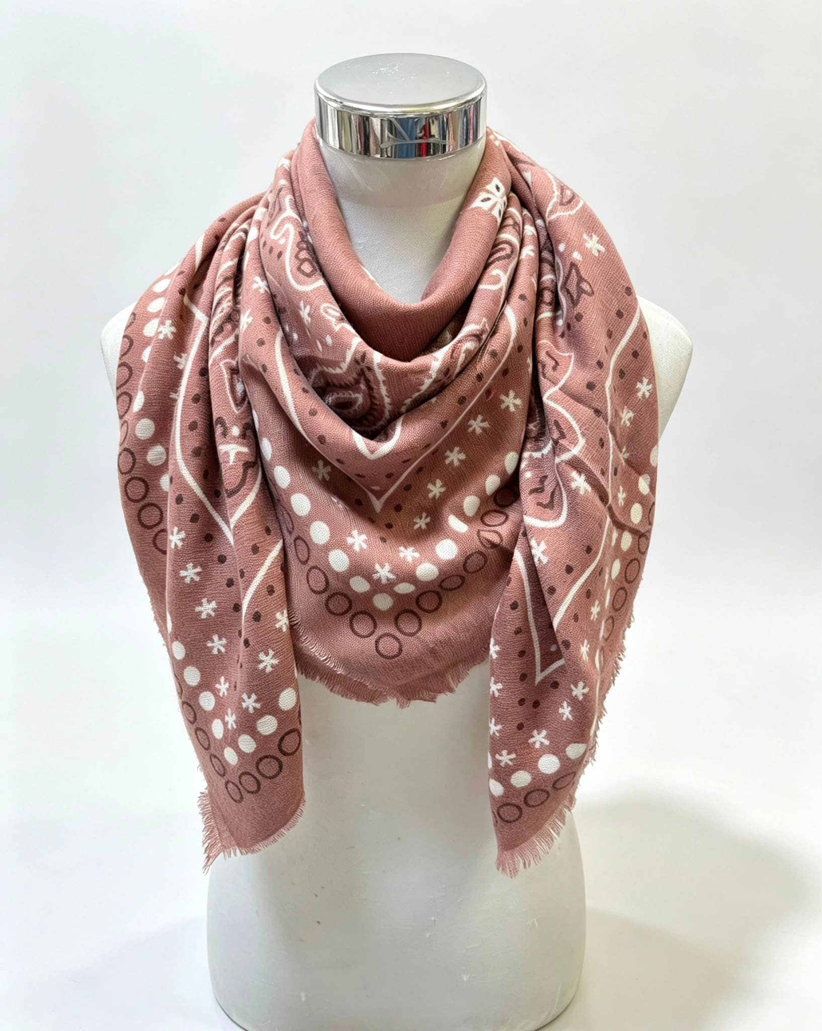 PREORDER: Darling Bandana Scarf-Pink