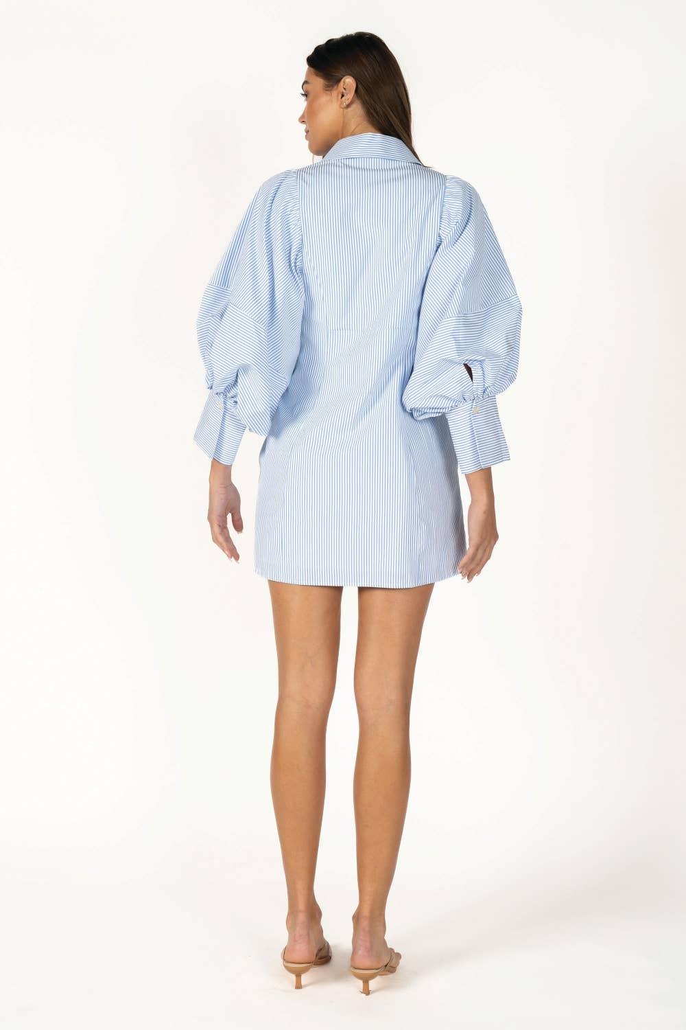 Boss Babe Pinstripe Mini Dress