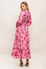 Modern Romance Floral Midi Dress