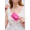 Card Holder Wallet-Hot Pink