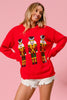 Sequin Nutcrackers Sweater