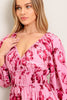 Modern Romance Floral Midi Dress
