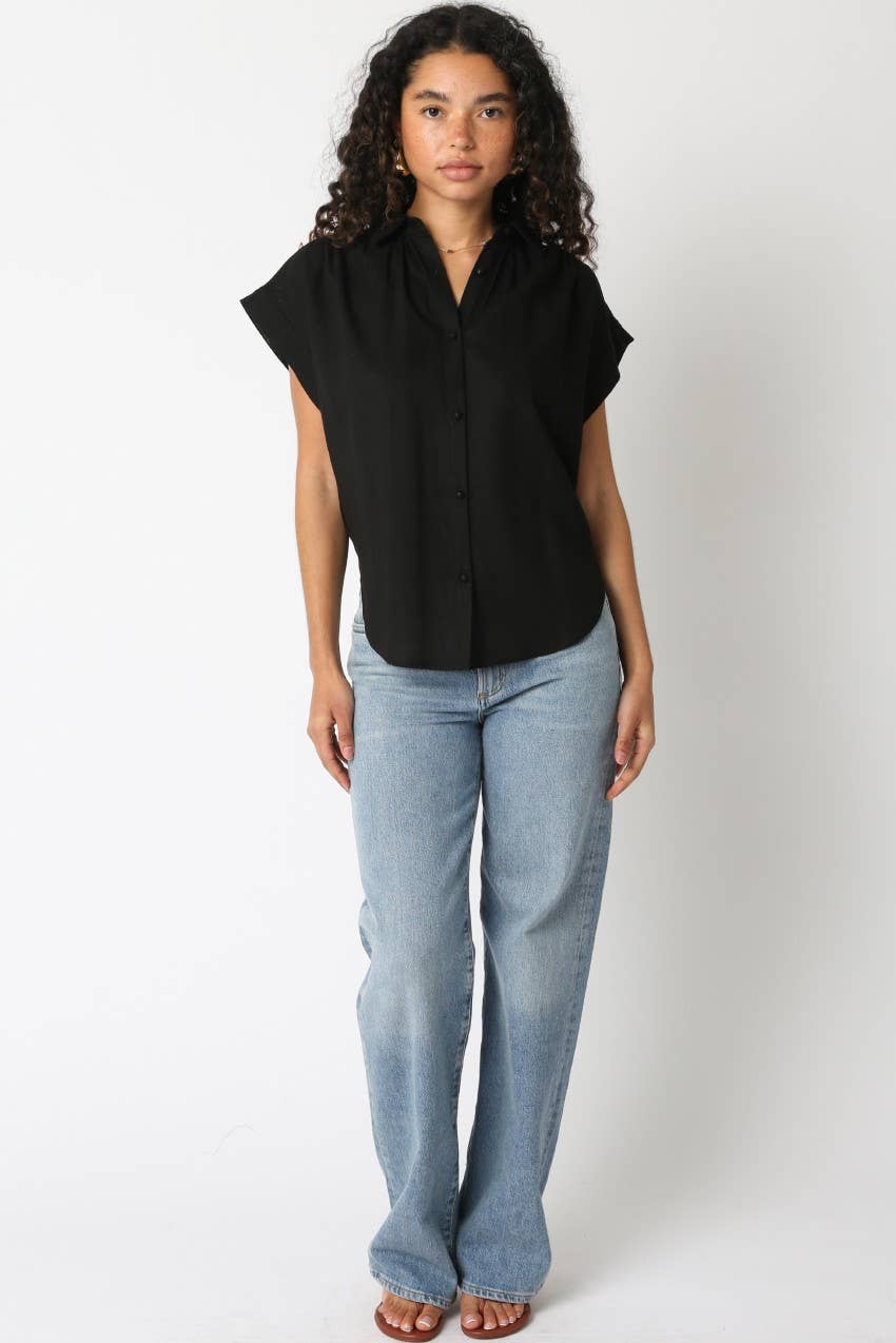 Santana Bridge Button Down Top