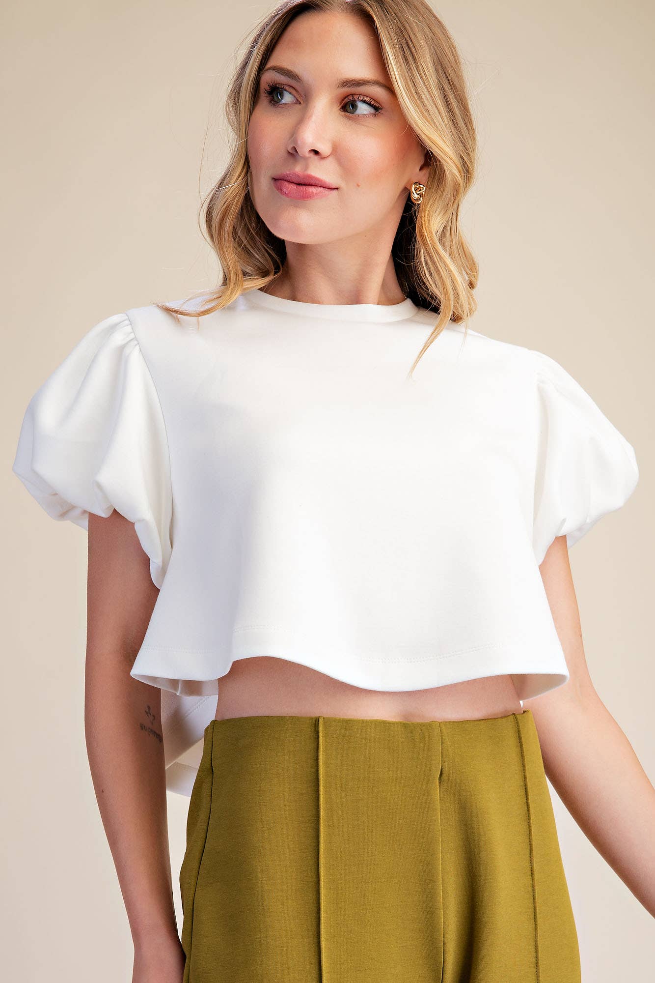 PREORDER: Maple Lane Knit Top-White