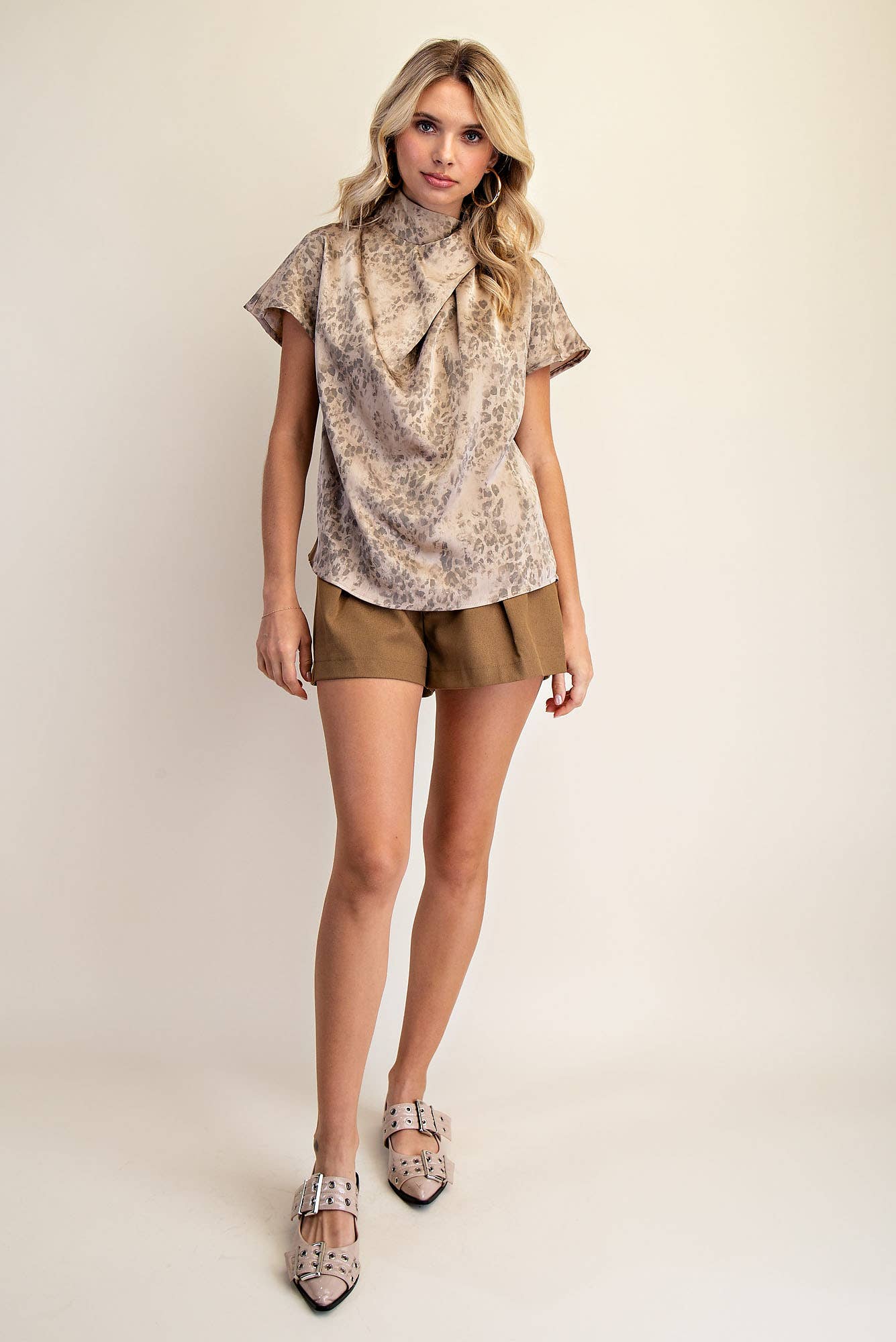 Wild Whisper Draped Top