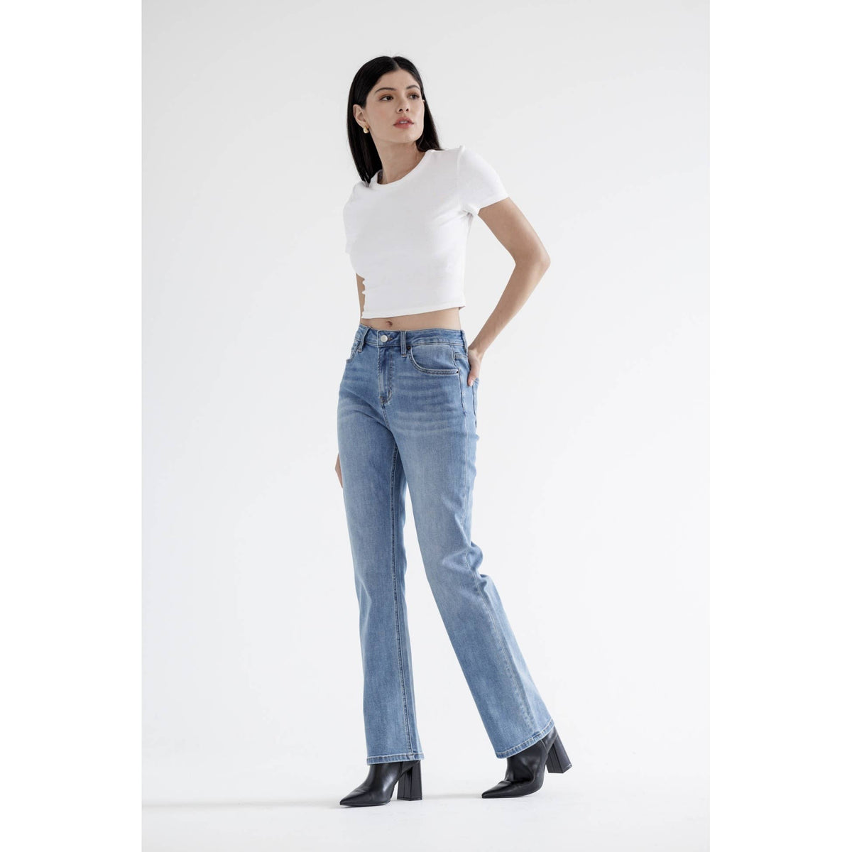 On the Go Straight Leg Jeans