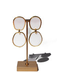 Liora Statement Earrings-White