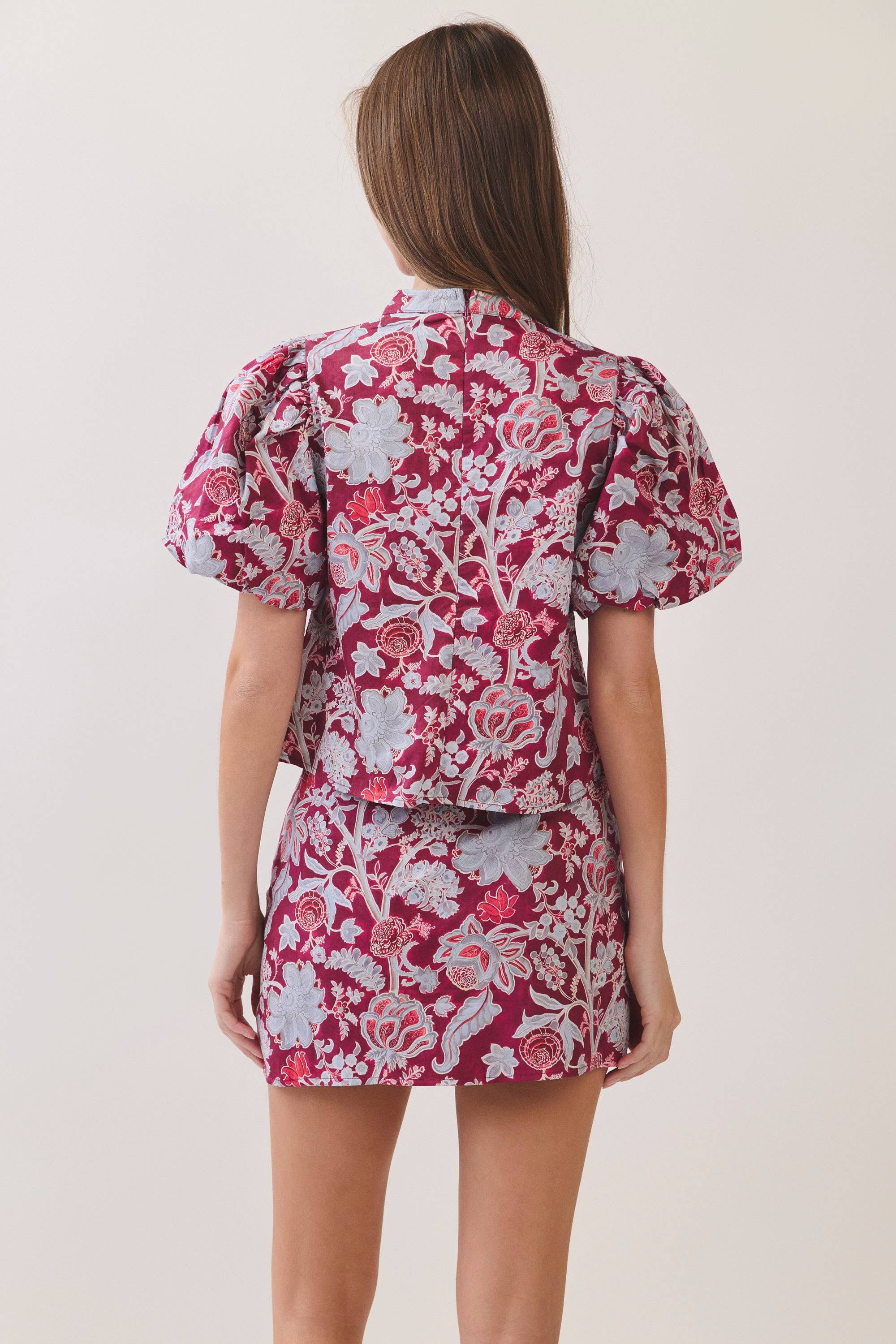 Freya Floral Puff Sleeve Top