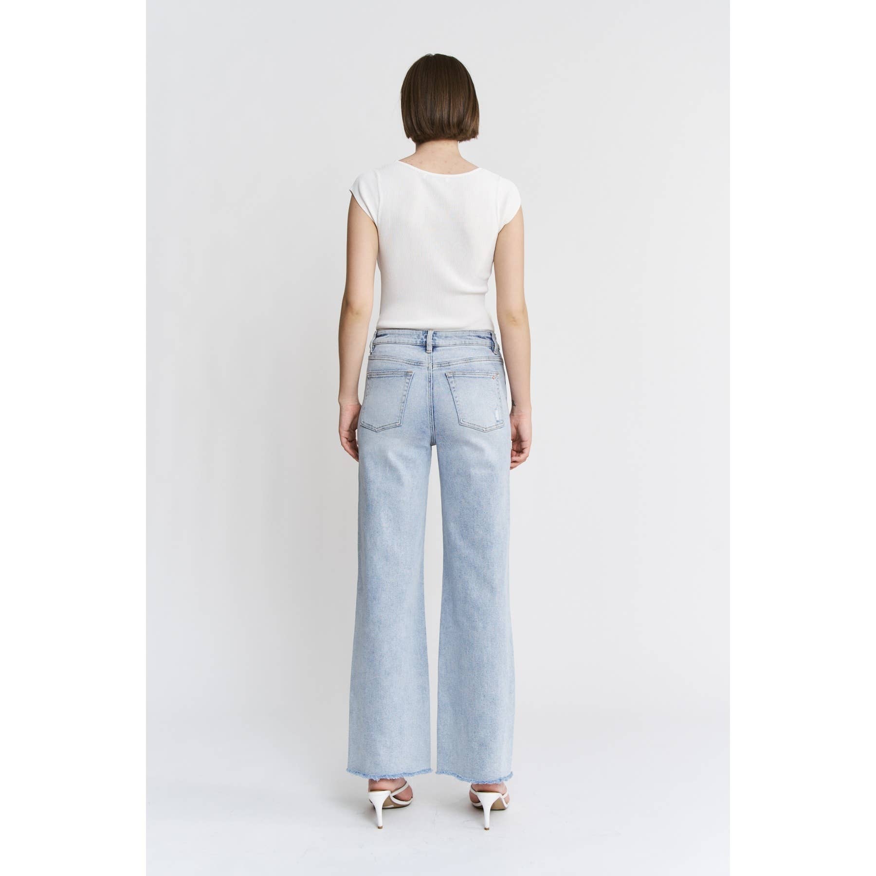 Runway Ready Wide Leg Jeans
