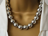 Barbara-Ball Bead Metal- Silver