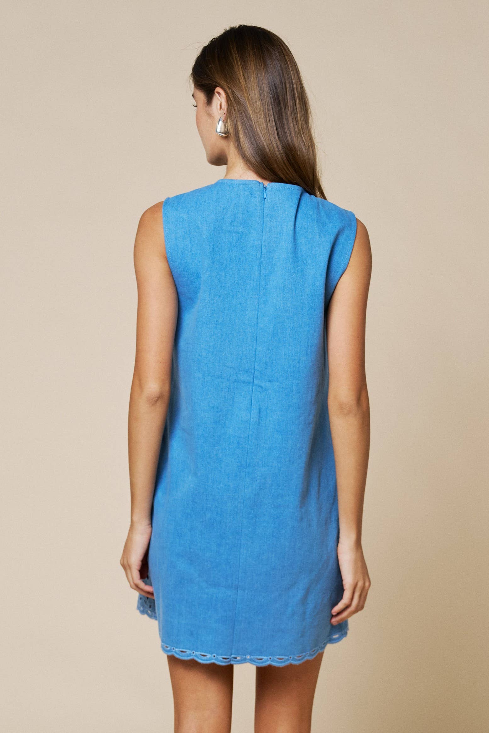 Western Whimsy Denim Dress