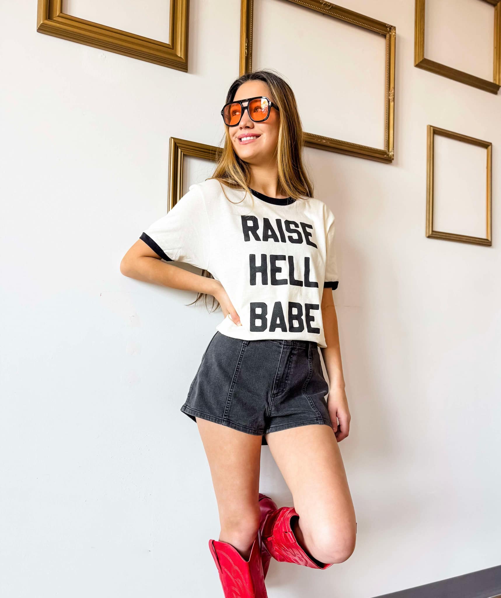 Raise Hell Babe Tee