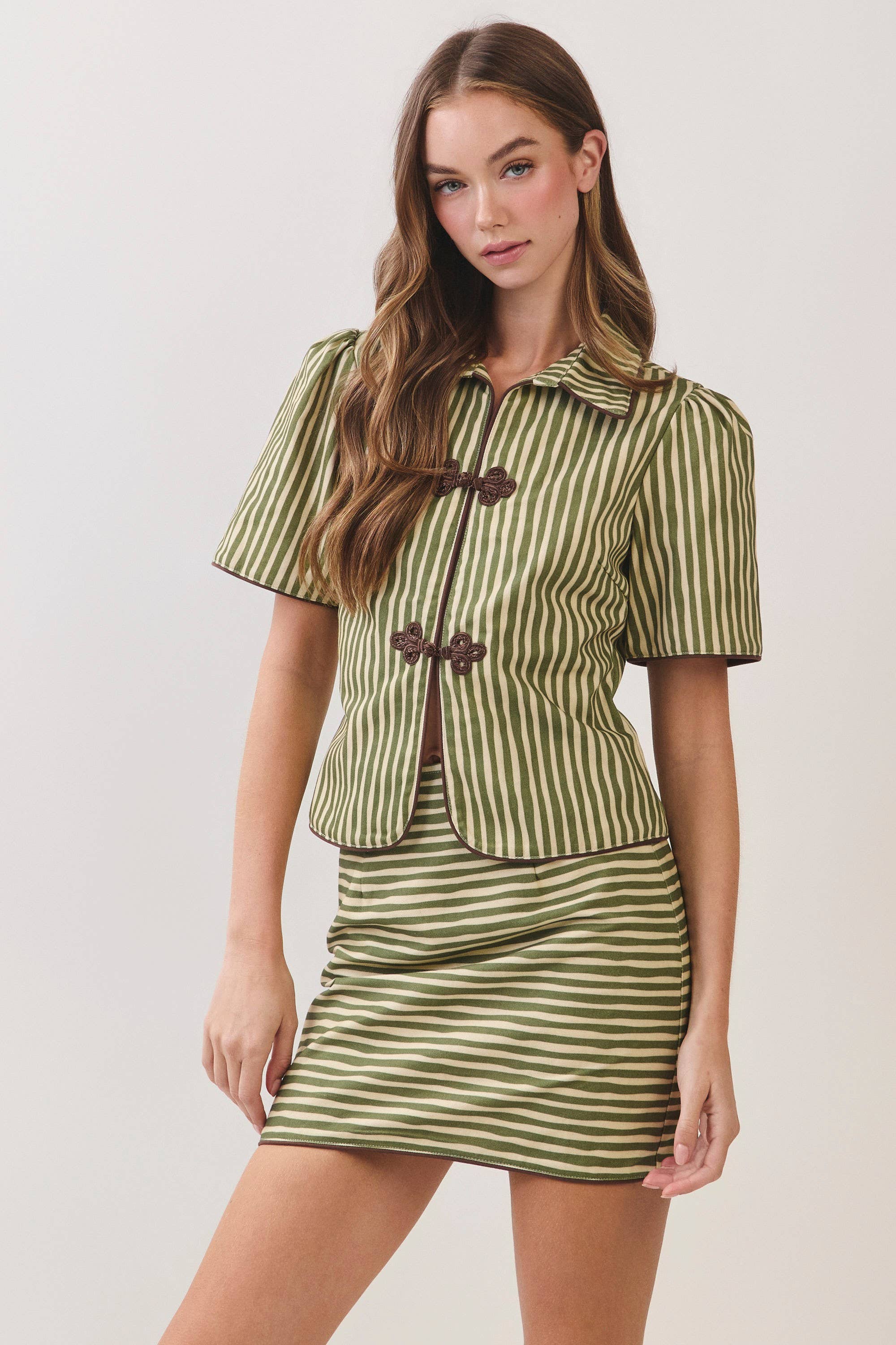 Country House Collared Top