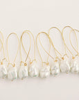 Natural Pearl Statement Earrings