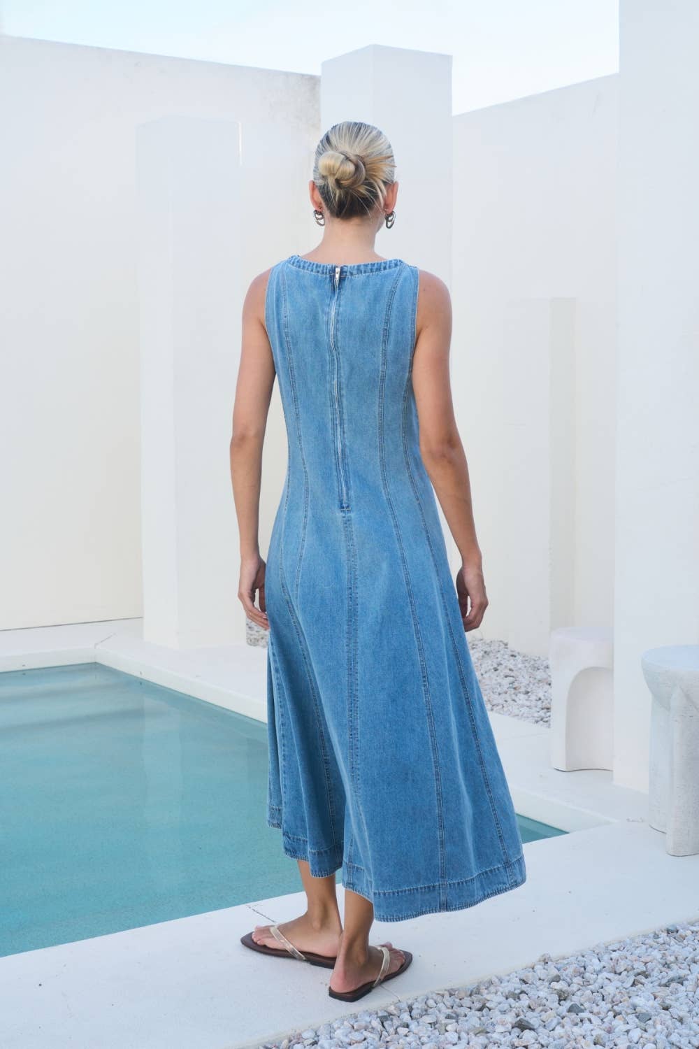 Westbrook Denim Midi Dress