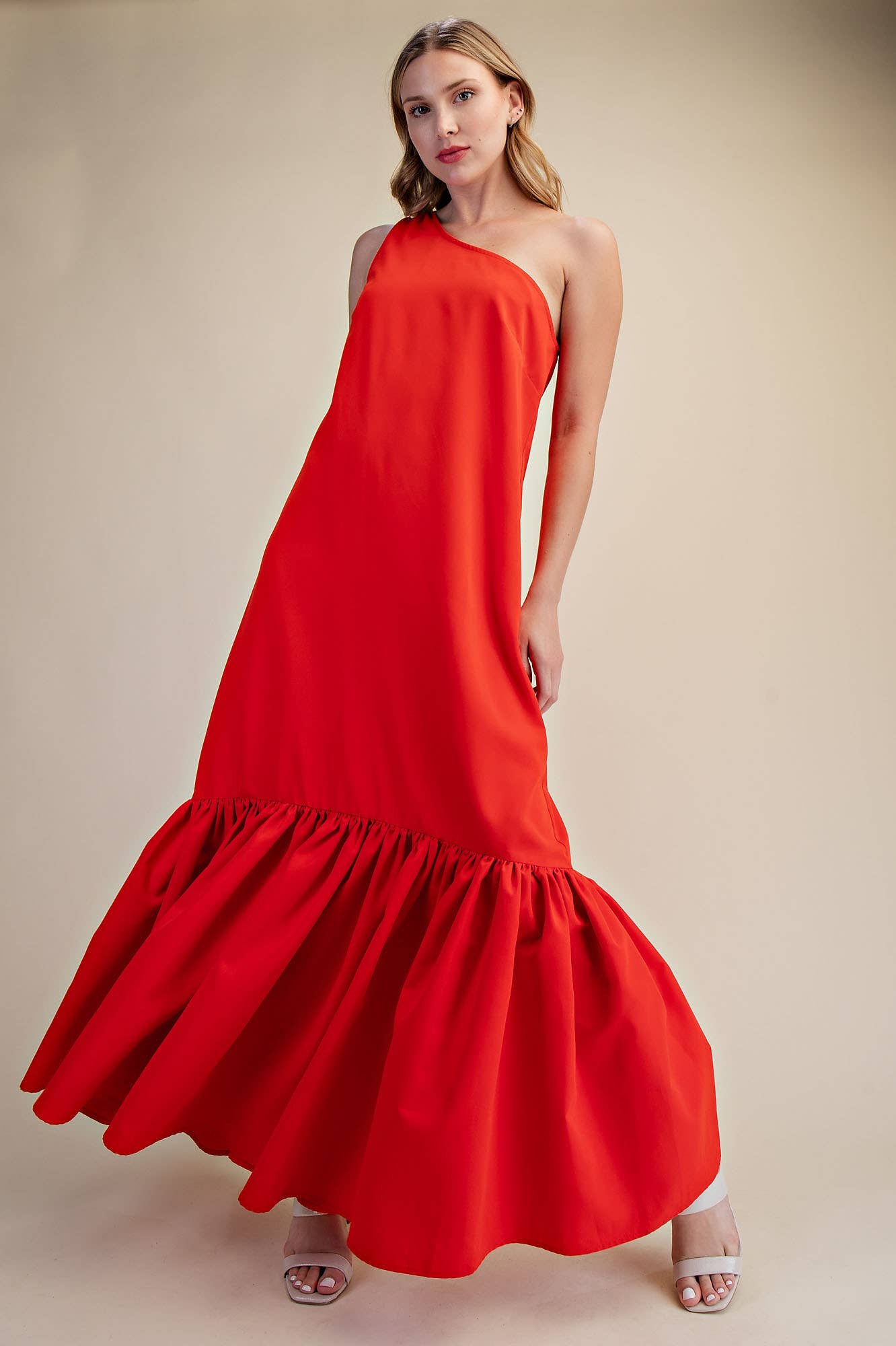 Purely Yours Maxi Dress-Red