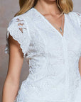 Sweet Romance Peplum Top