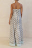 Modern Angles Strapless Dress
