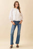 Airy Moments Eyelet Top