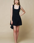 Venice Scallop Mini Dress