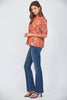 Sienna Florals Button Down Top