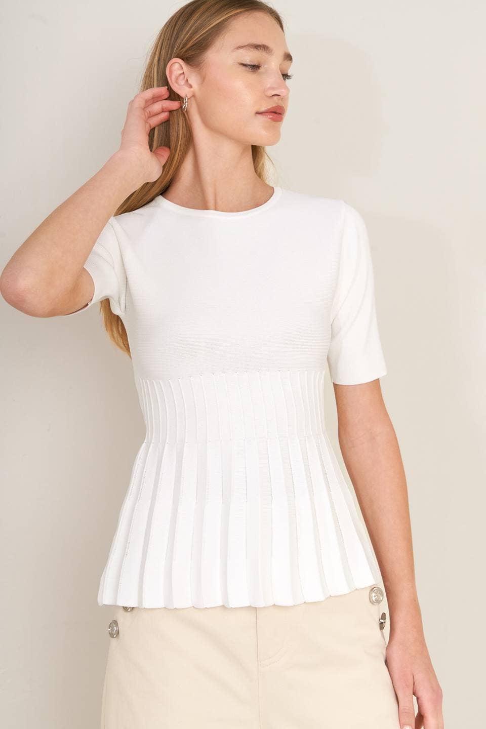 Sugar Frost Knit Top