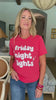 Friday Night Lights Tee-Red