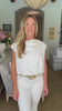 Practically Perfect Bubble Top-Off White