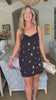 Something Special Embellished Mini Dress-Black
