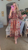 Autumn Wind Midi Dress