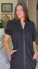 Dynamic Details Jacquard Mini Dress-Black