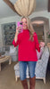 Sweet and Soft Pull Over Sweater-Red
