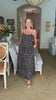 Sweet Nothings Floral Midi Dress-Black