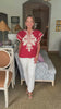 Del Mar Applique Top-Cinnamon