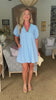 Bali Babe Mini Dress-Chambray