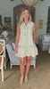 Chasing Hearts Floral Dress-Cream