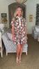 Blossom Floral Bliss Mini Dress-Burgundy