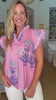 Lavender Love Floral Top-Pink