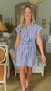 Samera Button Up Mini Dress