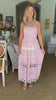 Walking On Air Strapless Dress- Pink
