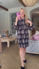 Victorian Florals Ruffle Mini Dress